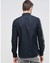 Chemise à manches longues noire Jack and Jones