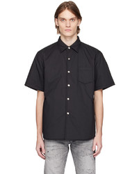 Chemise à manches longues noire John Elliott