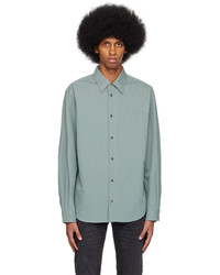 Chemise à manches longues noire John Elliott