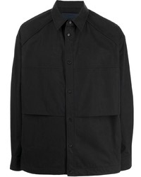 Chemise à manches longues noire Juun.J