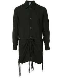 Chemise à manches longues noire Loewe