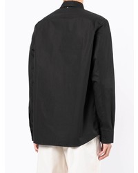 Chemise à manches longues noire Oamc