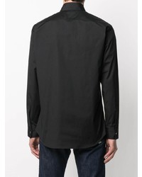 Chemise à manches longues noire DSQUARED2