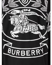 Chemise à manches longues noire Burberry