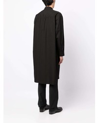 Chemise à manches longues noire Yohji Yamamoto