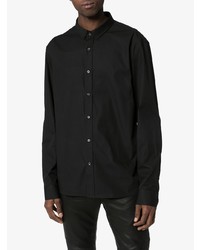 Chemise à manches longues noire Balmain