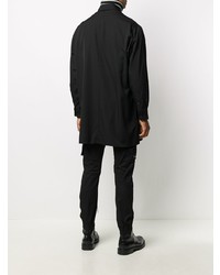 Chemise à manches longues noire Yohji Yamamoto