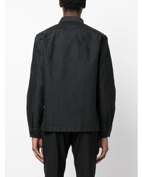 Chemise à manches longues noire Tom Ford