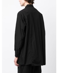 Chemise à manches longues noire Yohji Yamamoto