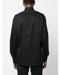 Chemise à manches longues noire Karl Lagerfeld