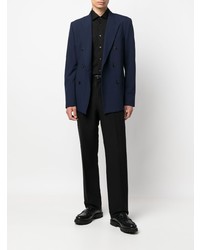 Chemise à manches longues noire Etro