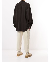 Chemise à manches longues noire VISVIM