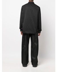 Chemise à manches longues noire Rick Owens DRKSHDW