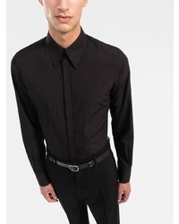 Chemise à manches longues noire Dolce & Gabbana