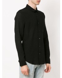 Chemise à manches longues noire OSKLEN