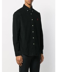 Chemise à manches longues noire Polo Ralph Lauren