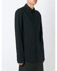 Chemise à manches longues noire