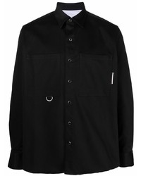 Chemise à manches longues noire Low Brand