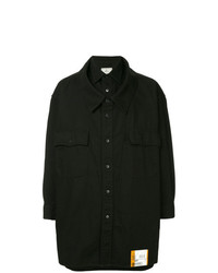 Chemise à manches longues noire Maison Mihara Yasuhiro