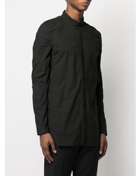 Chemise à manches longues noire Boris Bidjan Saberi