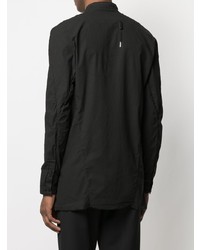 Chemise à manches longues noire Boris Bidjan Saberi