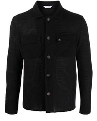 Chemise à manches longues noire Manuel Ritz