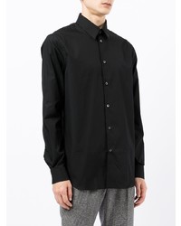 Chemise à manches longues noire N°21