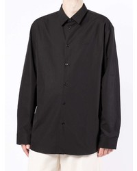 Chemise à manches longues noire Oamc