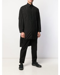 Chemise à manches longues noire Yohji Yamamoto