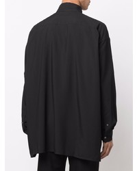 Chemise à manches longues noire Acne Studios