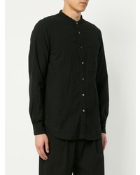 Chemise à manches longues noire Kazuyuki Kumagai