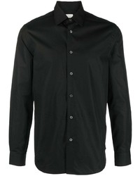 Chemise à manches longues noire Paul Smith