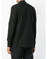 Chemise à manches longues noire Maison Margiela