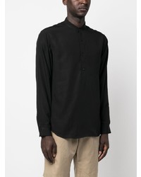 Chemise à manches longues noire Costumein