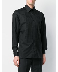 Chemise à manches longues noire Tom Ford