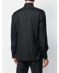 Chemise à manches longues noire Tom Ford