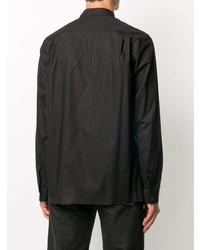 Chemise à manches longues noire Ann Demeulemeester