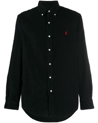 Chemise à manches longues noire Polo Ralph Lauren