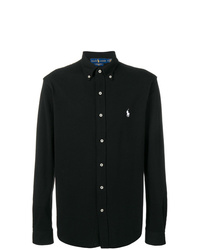 Chemise à manches longues noire Polo Ralph Lauren