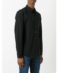 Chemise à manches longues noire Gucci