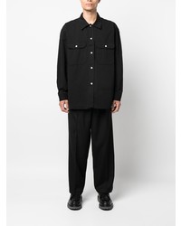 Chemise à manches longues noire mfpen