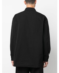 Chemise à manches longues noire mfpen