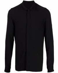 Chemise à manches longues noire Rick Owens