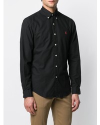 Chemise à manches longues noire Polo Ralph Lauren