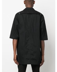 Chemise à manches longues noire Rick Owens DRKSHDW