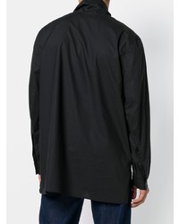 Chemise à manches longues noire Damir Doma