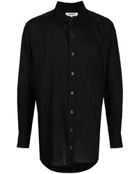 Chemise à manches longues noire Sulvam