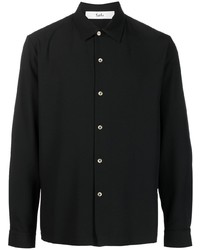 Chemise à manches longues noire Séfr