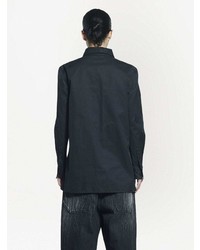 Chemise à manches longues noire Balenciaga