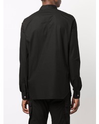 Chemise à manches longues noire Rick Owens